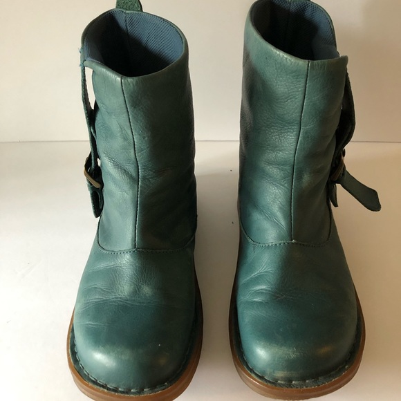 Dr. Martens | Shoes | Dr Martens Airwair Tana Teal Leather Ankle Boots |  Poshmark